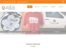 Tablet Screenshot of guzzius.com